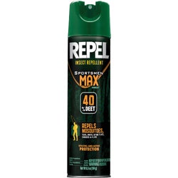 Item 704128, Repel Sportsmen MAX was developed especially for campers, backpackers, 