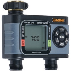 Item 704226, Digital water timer featuring day specific programming for individual days 