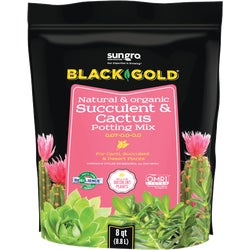 Item 704279, Black Gold Cactus mix. Ideal for all cacti, succulents, and desert plants.