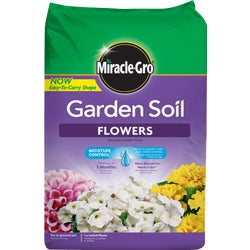 Item 704428, Miracle-Gro garden soil for flowers.