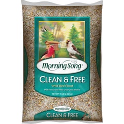 Item 704502, Keep your birds singing with Morning Song Clean &amp; Free wild bird food.