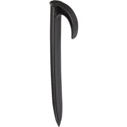 Item 704549, Drip irrigation poly tubing stake. Firmly secures 1/2 In.