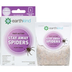 Item 704765, Repels spiders naturally with a formula of essential oils and plant fiber.