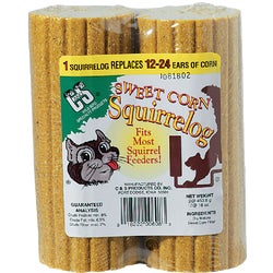 Item 704784, Sweet Corn Squirrelogs are 100% consumable.