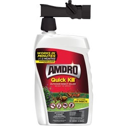 Item 704813, Quick Kill insect killer works on over 500 insects including fleas, ticks, 