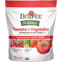 BP4TV Burpee Organic Tomato & Vegetable Dry Plant Food dry food plant