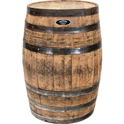 Item 704876, Genuine used oak Jack Daniel's Whiskey barrel.