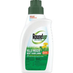 Item 704890, All-in-one weed killer. Kills and prevents weeds but does not hurt lawns.