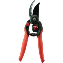 Item 704895, Branch and stem bypass pruner has an 8-position anodized dial to adjust fit