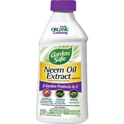 Item 704970, Neem oil extract can be used as a fungicide, insecticide, and miticide.