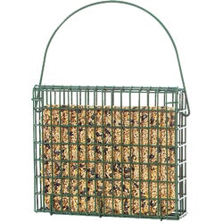 Item 705004, Holds 1 large snak or up to 56 oz. of suet.
