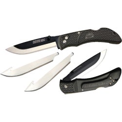 Item 705032, Folding knife with easy to replace blades.