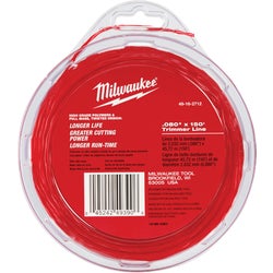 Item 705035, Milwaukee string trimmer line utilizes high grade polymers and a full mass