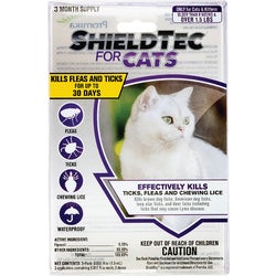 Item 705090, Flea, tick, and chewing lice treatment for cats &amp; kittens older than 8 