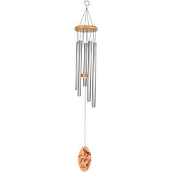 Item 705137, Sleek, graceful vista wind chime adds beauty and music to any outdoor space