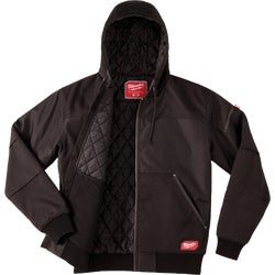 Item 705379, Jobsite hooded jacket designed to outlast the elements.