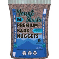 WMS03212 Mount Shasta Premium Decorative Bark Mulch Nuggets