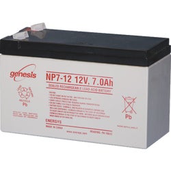 Item 705431, Standard 12-volt, 7-amp/hour, maintenance-free battery for the model No.