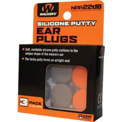 Item 705609, Soft, moldable, silicone putty ear plugs that conform to the shape of the 