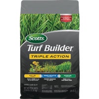 26019 Scotts Turf Builder Triple Action Lawn Fertilizer With Weed Killer fertilizer killer lawn weed with