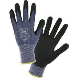 Item 705638, Nitrile foam coated, light-weight glove with non-slip grip and cut 