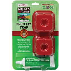 Item 705737, Dual action fruit fly trap.