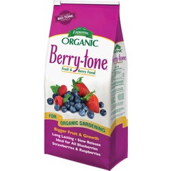Item 705826, Organic fruit &amp; berry granular plant food.
