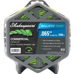 Item 705828, Shakespeare Ballistic Twist Universal Twist-Shaped Trimmer Line is designed