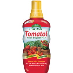 Item 705842, Organic liquid plant food ideal for tomatoes and vegetables.