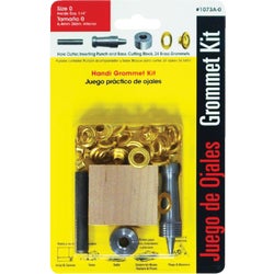 Item 705963, Complete with tool and rustproof brass grommets for replacement or repairs 