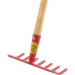 Item 706728, High-quality childrens level head rake is a scaled down replica of full 