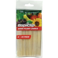 812 Rapiclip Wood Garden Marker & Plant Label