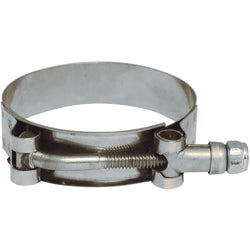 Item 707384, Stainless steel ultra T-bolt clamp.