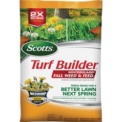 Item 708194, Treat weeds and feed your lawn with Scotts Turf Builder WinterGuard Fall 