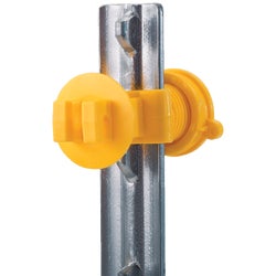 Item 708569, Western screw tight insulator for T-posts and sucker rods.