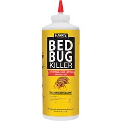 Item 709415, Diatomaceous earth powder kills bedbugs where they hide in cracks and 