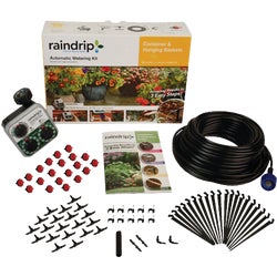 Item 710282, Automatic container and hanging basket kit.