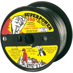 Item 710494, Hi-test electric fence wire. 0.