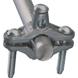 Item 710968, Ground clamp ideal for use when connecting ground wire from electric fence 