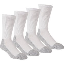 Item 711665, Durable cotton crew socks.