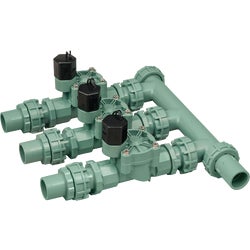 Item 712991, 3-port manifold which provides an easy method to install multi-valve 