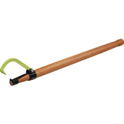 Item 713384, Cant hook has a 1-piece solid 2 In. diameter wood handle.