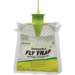 Item 713880, Disposable fly control trap.