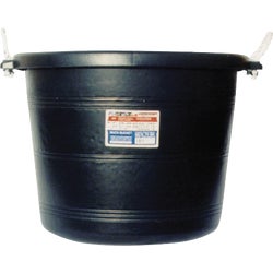 Item 714785, 70-quart heavy-duty muck bucket with rope handles.