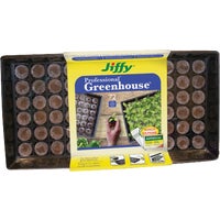 J372PROGS Jiffy Professional Greenhouse Seed Starter Kit With Superthrive