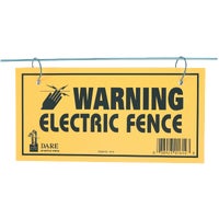 1614-3 Dare Electric Fence Warning Sign