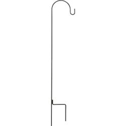 Item 715611, Single rod hanger installs in ground easily by using the H-hook on the 