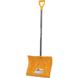 Item 718021, Alpine label snow shovel features a 13.5 In. x 18 In.