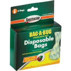 Item 719048, 6-pack replacement bags for Bag-A-Bug Japanese beetle trap.