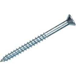 Item 720038, Zinc Wood Screws are designed to join two pieces of wood.